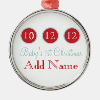 Primer ornamento de Persoanlized del navidad del