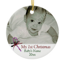 Primer ornamento del bastón de caramelo del