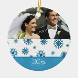 Primer ornamento del navidad de la foto del