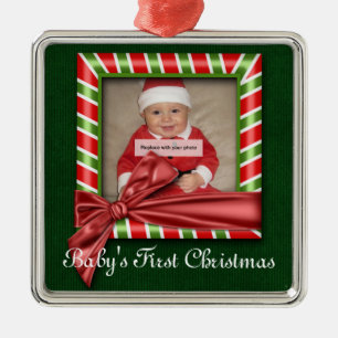 Primer ornamento del navidad del bebé