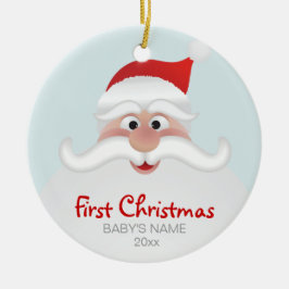 Primer ornamento del navidad del bebé