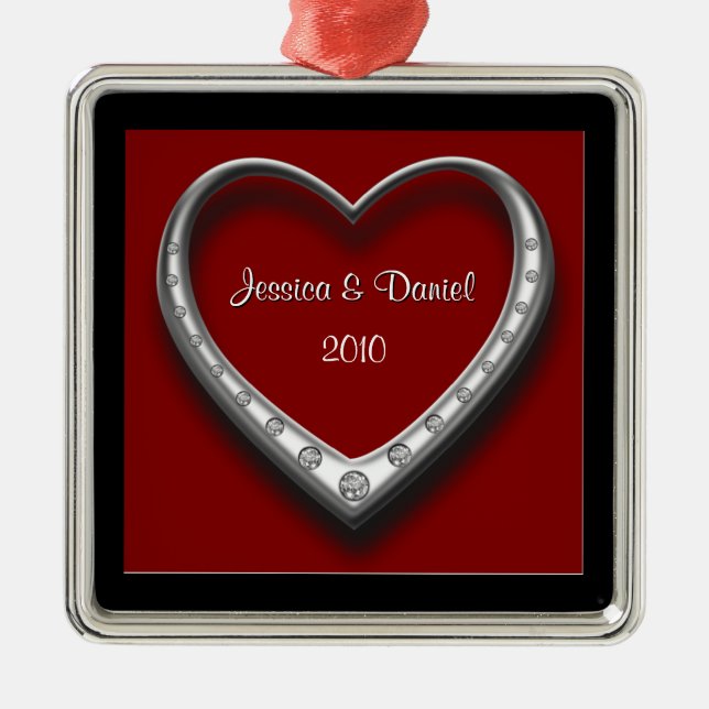 Primer ornamento del navidad del navidad junto (Frente)