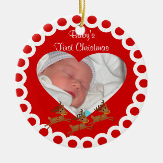Primer ornamento del recuerdo del navidad de Babys