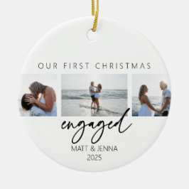 Primer ornamento navideño comprometido