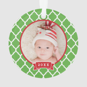 Primer ornamento navideño de festividad en Monogra