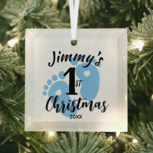 Primer ornamento navideño del bebé - Keepsake de l