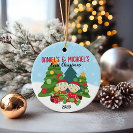 Primer ornamento navideño para bebé 🎄 - Niños gem