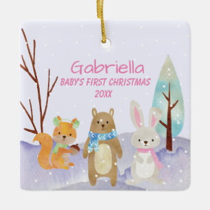 Primer ornamento personalizado del animal del