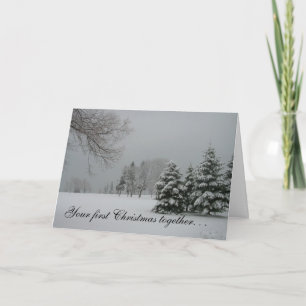 Primer paisaje del junto-Invierno del navidad
