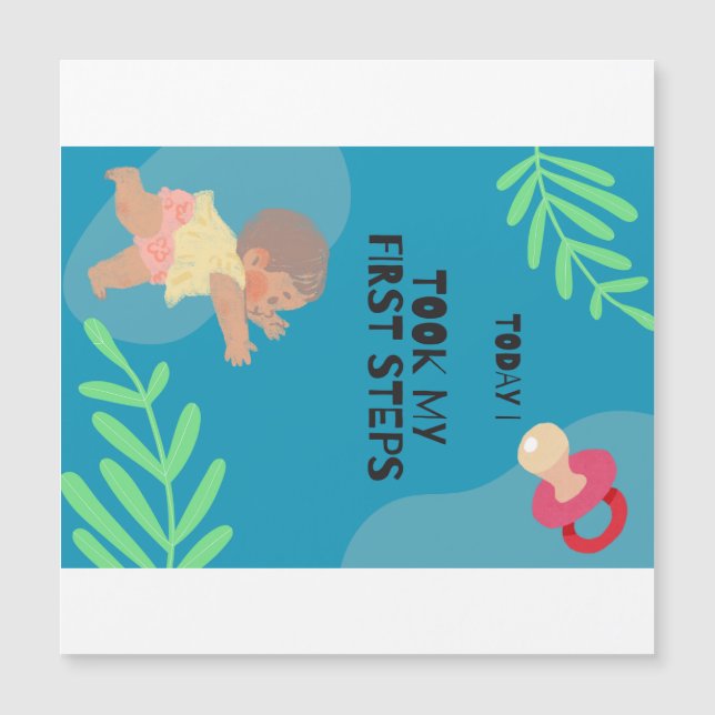 Primer paso del bebé (Anverso)