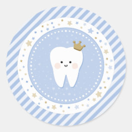 Primer Pegatina redondo de decoración de Fiesta de