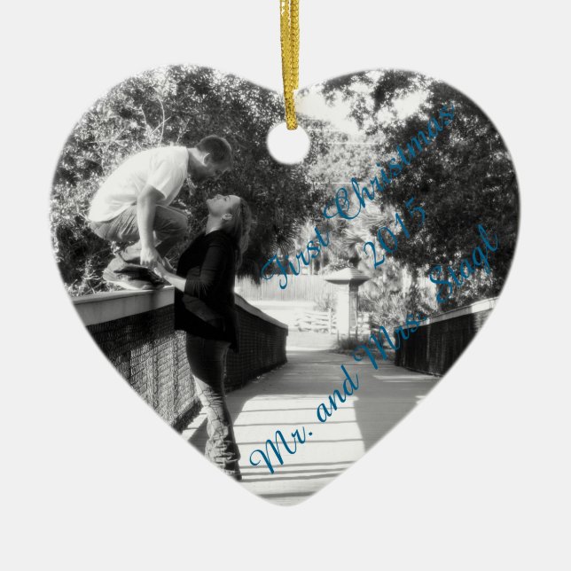 Primer personalizar del ornamento del navidad (Frente)