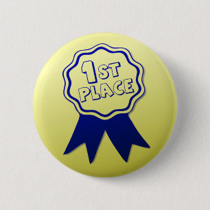 Primer Pin del botón del premio del lugar