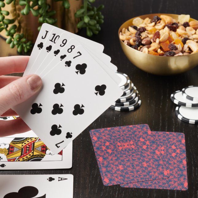 Primer plano de cuatro cartas de juego (In Situ)