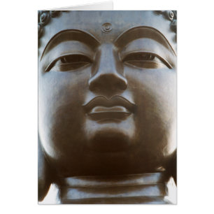 Primer plano de estatua de Buda
