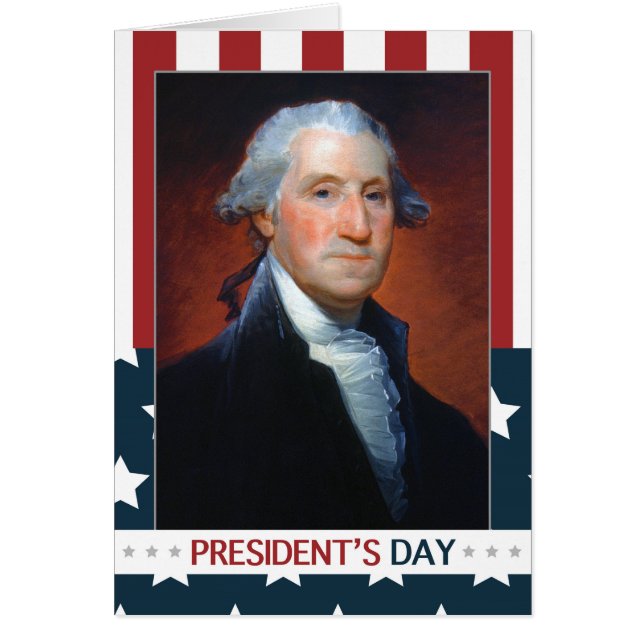 Primer presidente: George Washington (Frente)