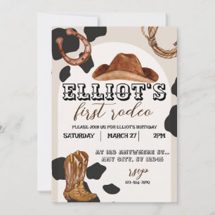 Primer Rodeo, Invitación de Cowboy Occidental