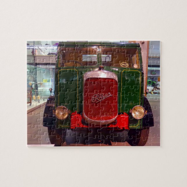 Primer rompecabezas del camión (Horizontal)