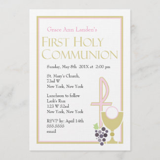 Primer rosa moderno de las invitaciones el | de la
