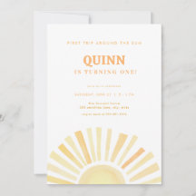 Primer viaje alrededor de la invitación al primer 