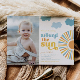 Primer Viaje Alrededor De La Invitación De Cumplea