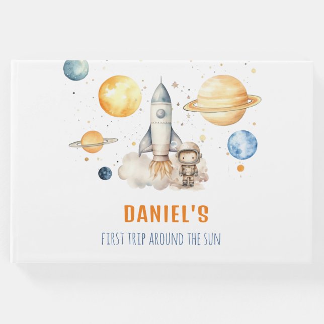 Primer viaje alrededor del libro de invitados de S (Anverso)