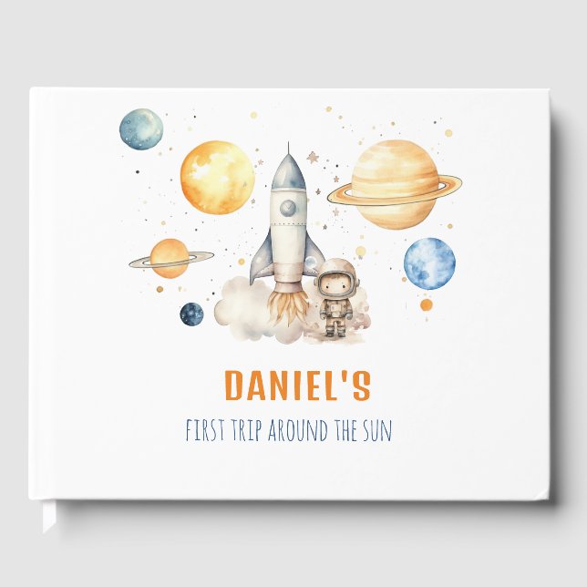 Primer viaje alrededor del libro de invitados de S (Anverso)