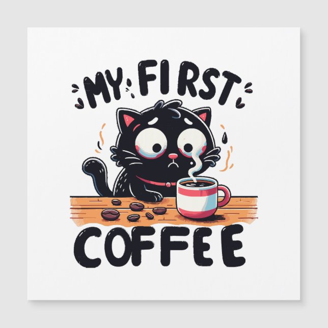 Primera aventura de café negro (Anverso)