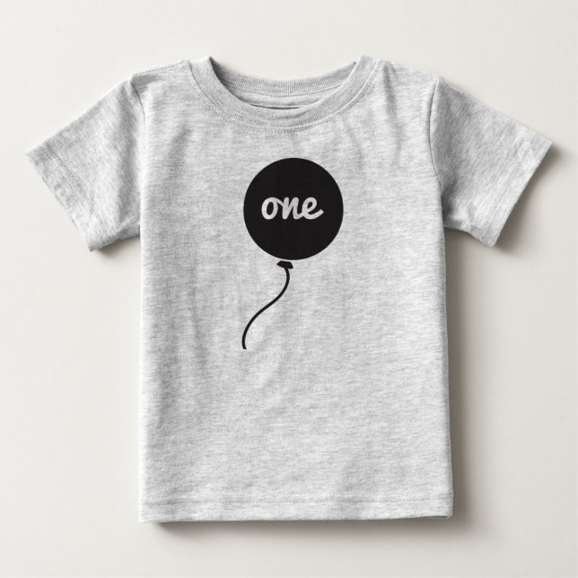 Primera camisa del cumpleaños del bebé (Anverso)