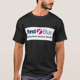 Primera camiseta de autobús