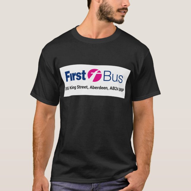 Primera camiseta de autobús (Anverso)