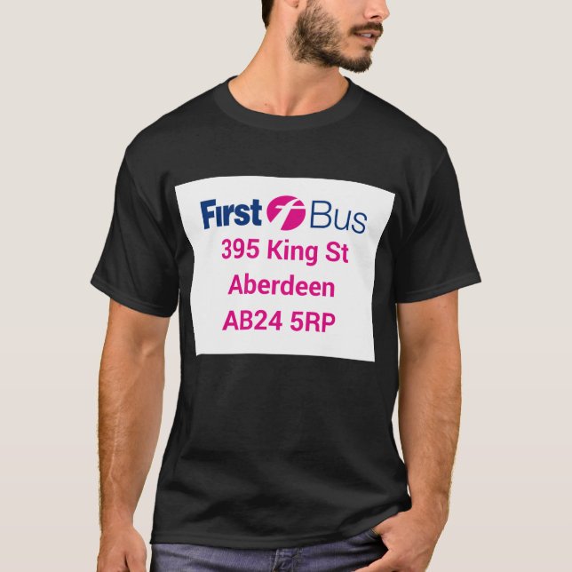 Primera camiseta de autobús (Anverso)