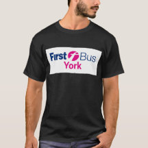 Primera camiseta de autobús