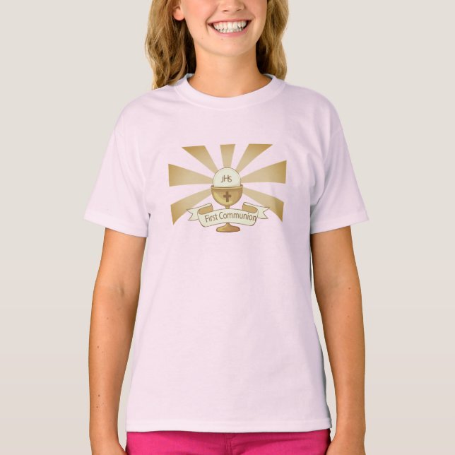 Primera camiseta de la Santa Comunión (Anverso)