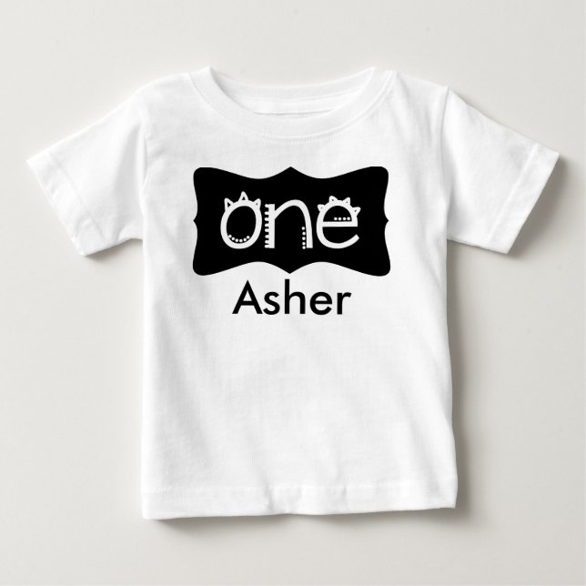 Primera camiseta del cumpleaños (Anverso)