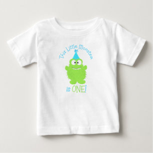Primera camiseta del cumpleaños del pequeño