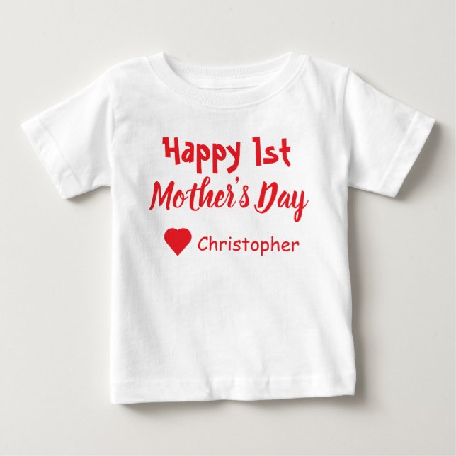 Primera camiseta del día de la madre (Anverso)