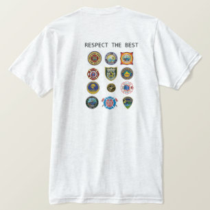 Primera camiseta del respecto del respondedor