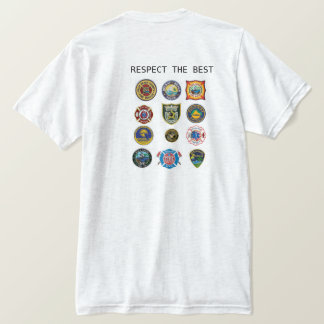Primera camiseta del respecto del respondedor