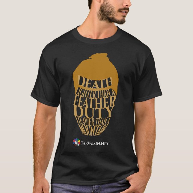 Primera camiseta giratoria - Muerte y deber (Anverso)