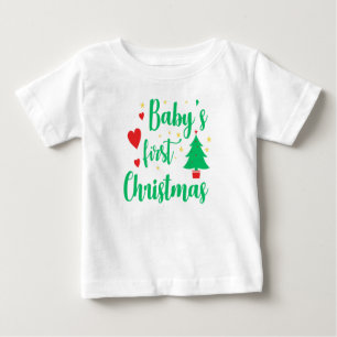 Primera camiseta navideña del bebé - Celebrati de