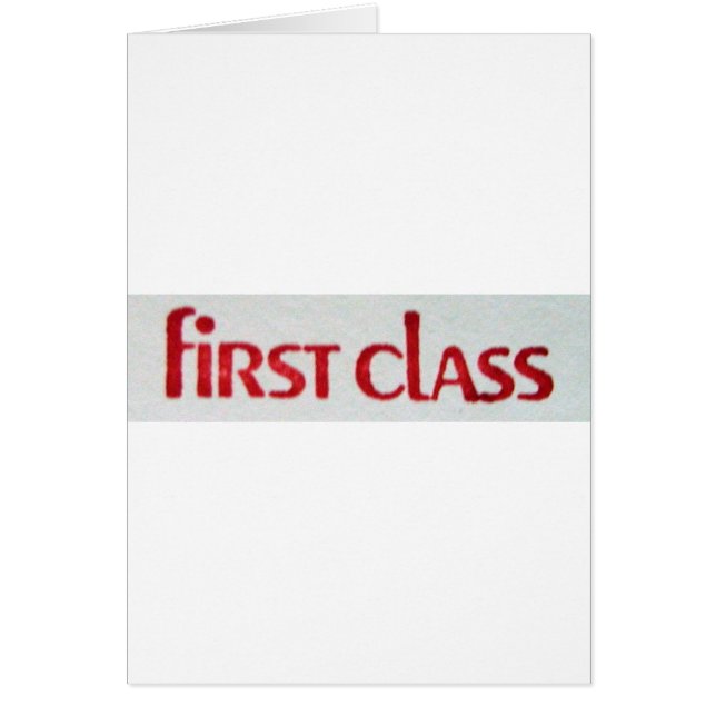 PRIMERA CLASE (Frente)