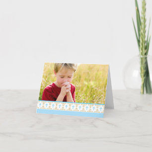 Primera Comunión, cristianismo   Tarjeta de agrade