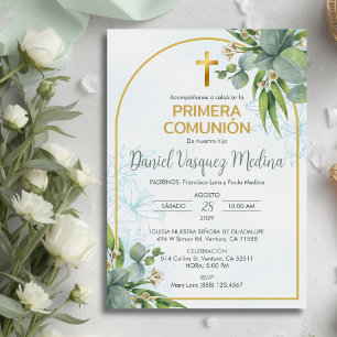Primera Comunión de la Invitación Santa Comunión