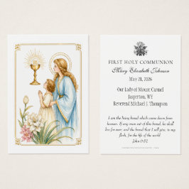 Primera Comunión Devoción Eucarística
