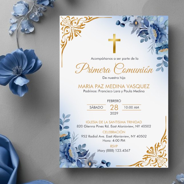 Primera Comunión Invitación a la Santa Comunión (Subido por el creador)