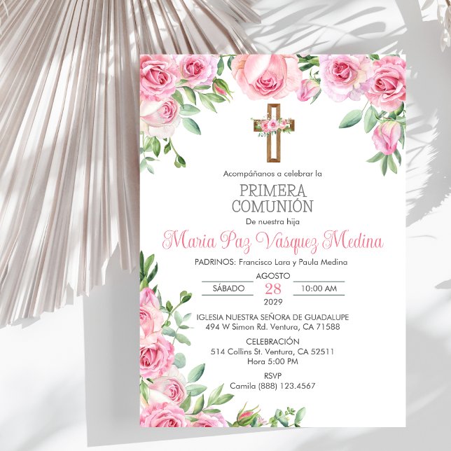 Primera Comunión Invitación a la Santa Comunión (Subido por el creador)