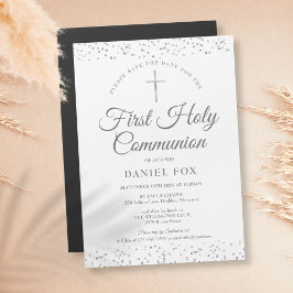 Primera Comunión Plata Estrellitas Save The Date