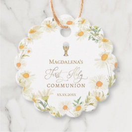 Primera comunión sagrada da etiquetas a favor
