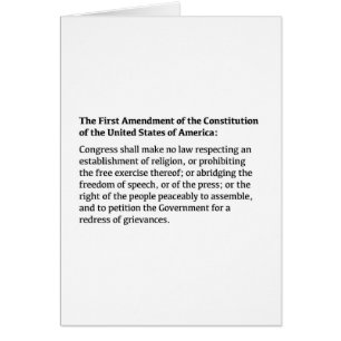 Primera enmienda de la Constitución